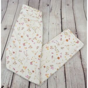 JOE'S JEANS Women's The Scout Mid Rise Slim Boyfriend Jeans SIZE 26 Floral